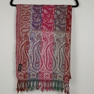 Pashmina Paisley Floral Wrap Scarf